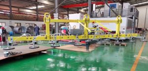 Twenty claw plate suction crane